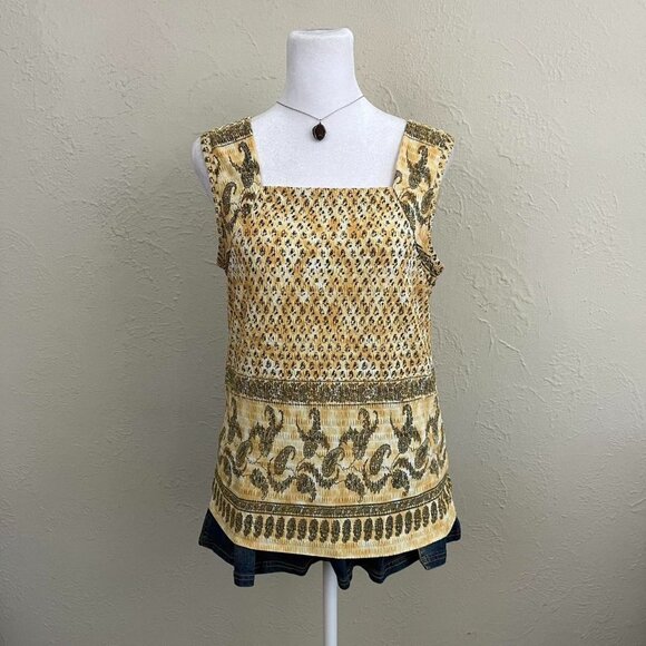 vintage 90s girly boho granola top - Picture 5 of 8